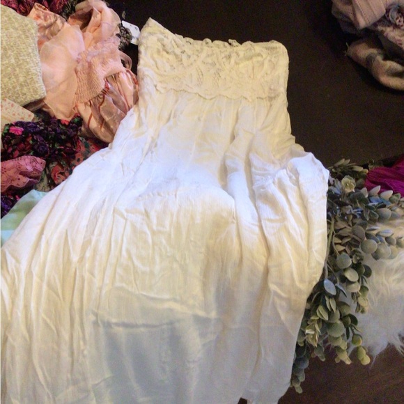 SALe FinAL 💥💥Rare Free People Adella corset maxi dress - Picture 2 of 8